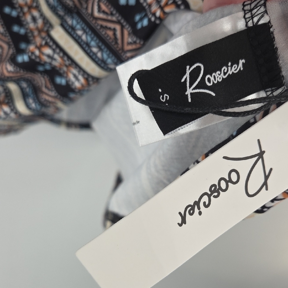 Striped Patterned Maxi Skirt - Picture 7 of 16